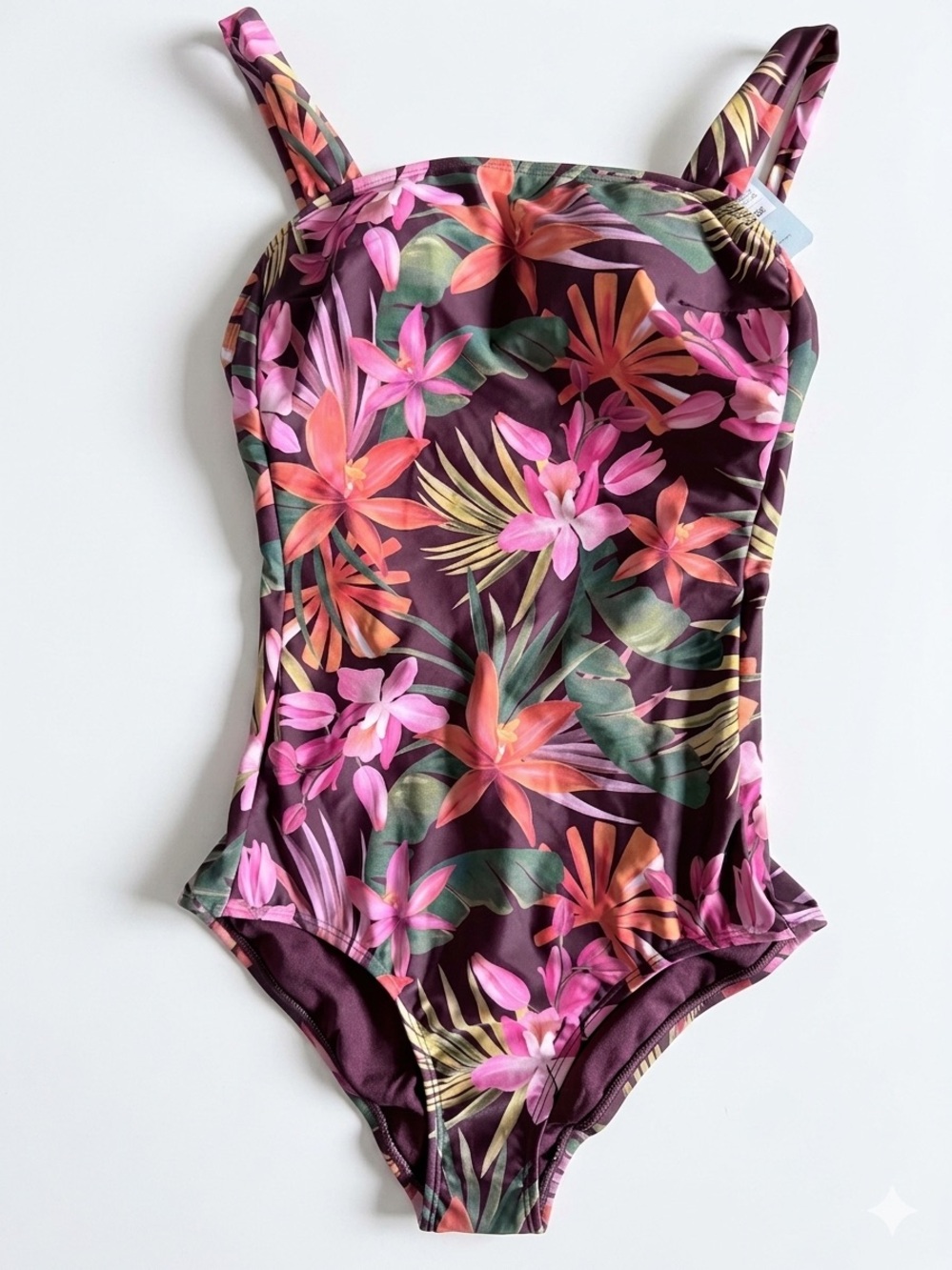 Shade & Shore Floral One-Piece Swimsuit